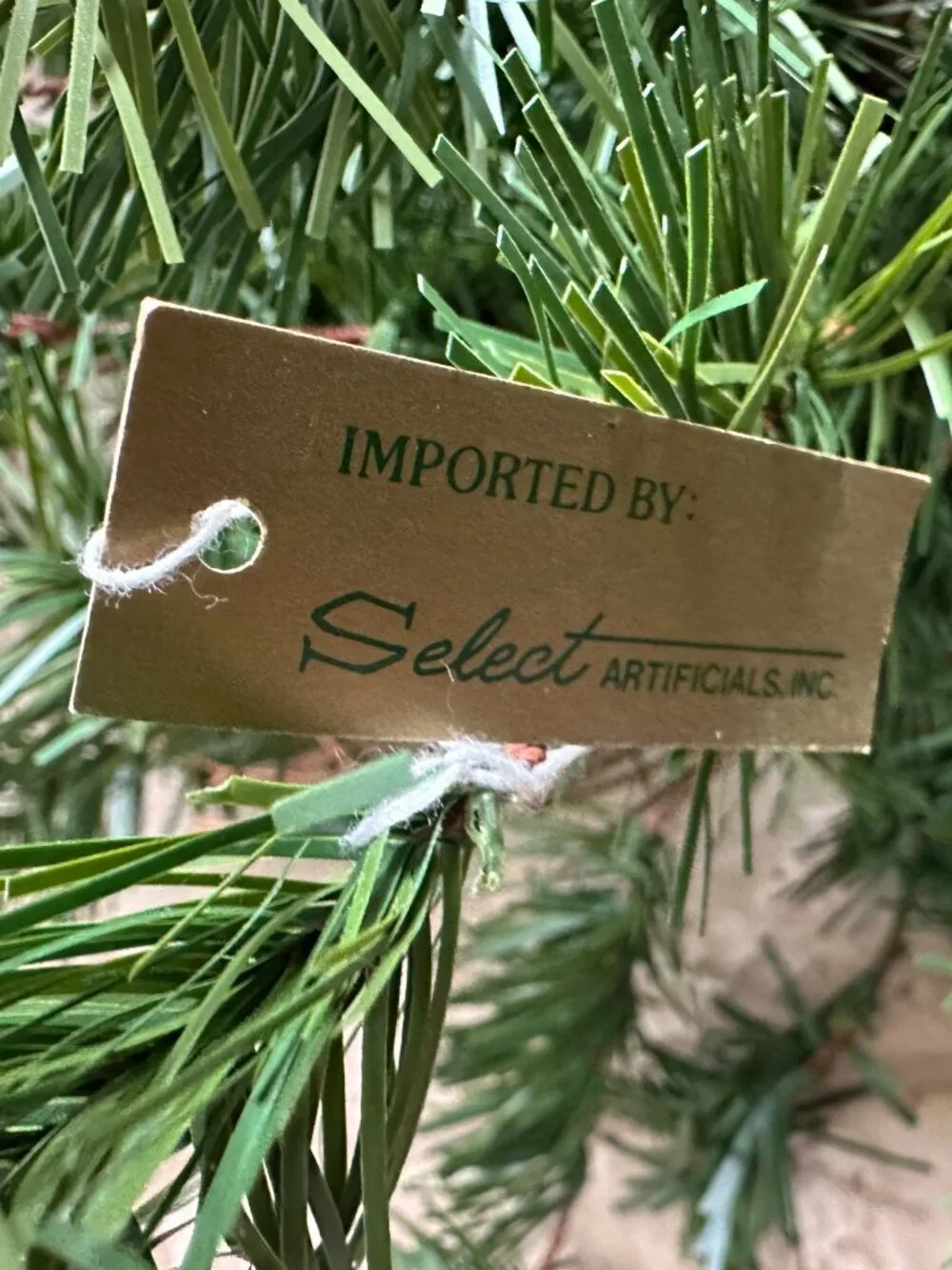 SELECT ARIFICIALS 36